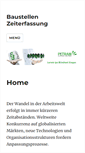 Mobile Screenshot of baustellen-zeiterfassung.de